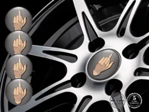 Adesivo su Cerchi Custom Brand Decal Sport Alta Qualità